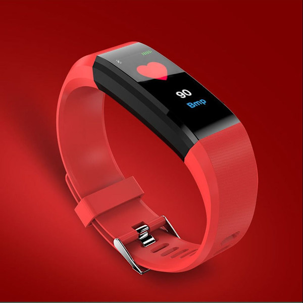 Smart Armbånd Intelligent Ur RØD red