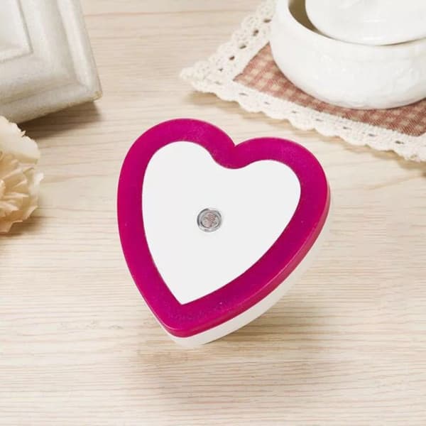 2kpl Night Light Induktiolamppu PINK EU PLUG EU PLUG Pink EU Plug-EU Plug
