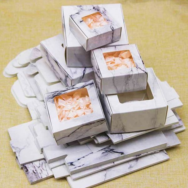 20 kpl/erä Kraft Paper Box Lahjapakkauslaatikot 20 KPL 04 20 KPL 04 20pcs 04