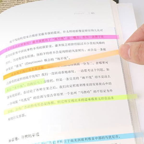 5 Bag Sticky Notes Index Memo Pad GRØNN Green