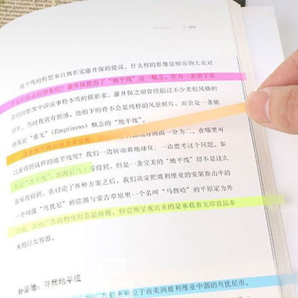 5 påse Sticky Notes Index Memo Pad GUL GUL Yellow