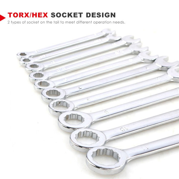 10 STK/sett Nøkkelnøkkel METRISK TYPE METRISK TYPE Metric Type
