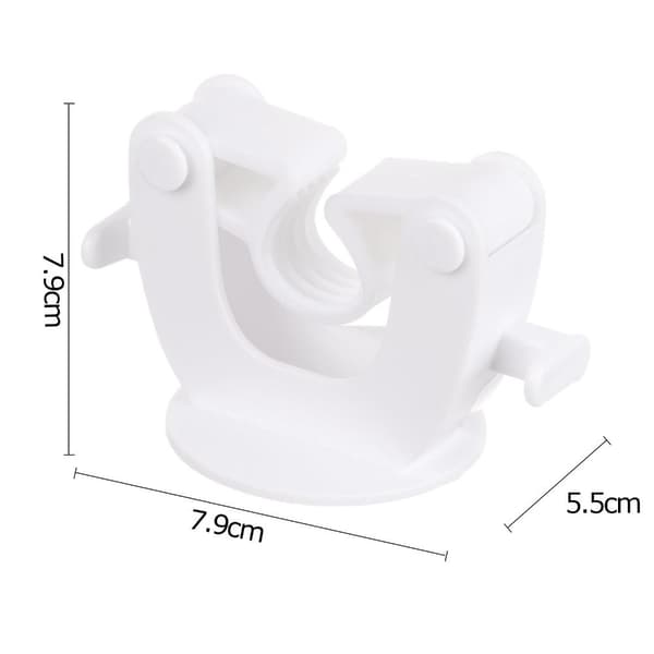 Kvast Mopphållare Borste Broom Tidy Organizer VIT White