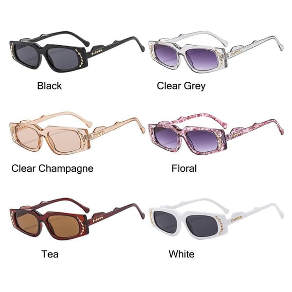 Cat Eye Solbriller Square Solbriller TEA TEA Tea