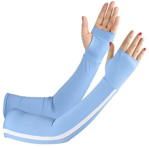 Ice Sleeve Armguards Ice Arm Sleeves BLÅ Blue