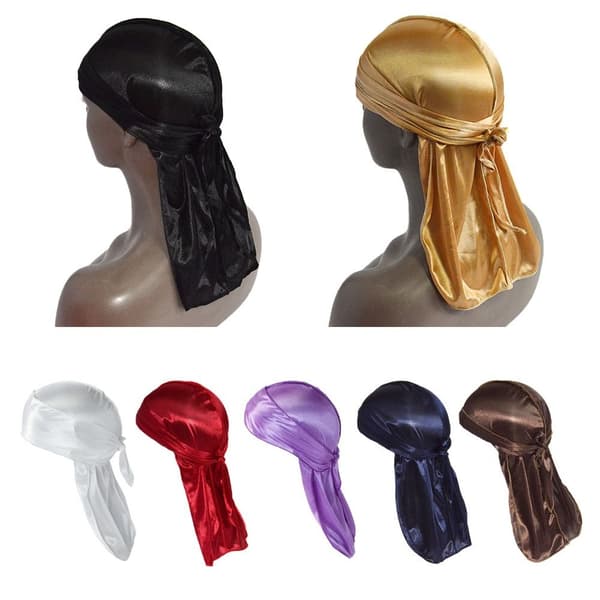 Bandana Silk durag Grey