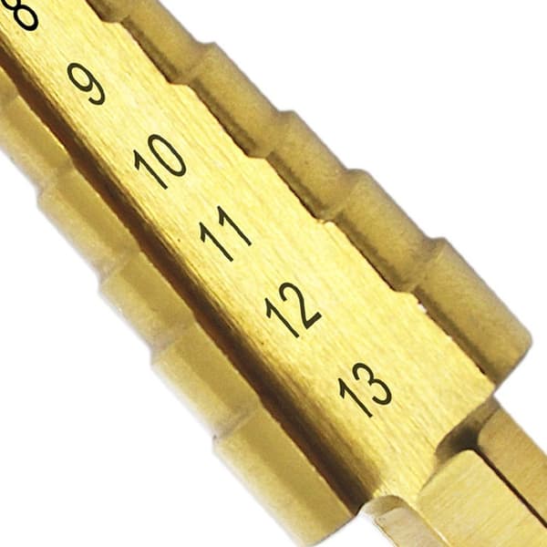 Step Drill Snoet Bit Guld Pagoda Drill