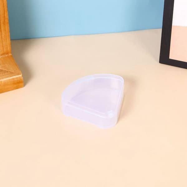 Förvaringslåda Smycken Pärlor Container 6,5X6,5X2CM 6.5x6.5x2cm