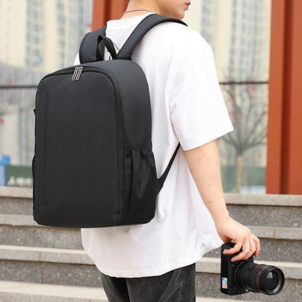 Kamera rygsæk Digital DSLR taske SORT black