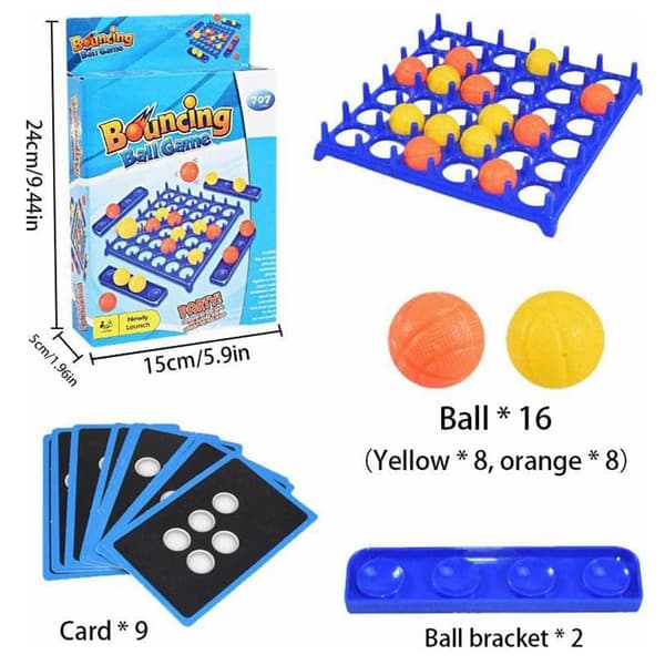 Bounce Off Spel Studsboll Brädspel Flipperleksaker