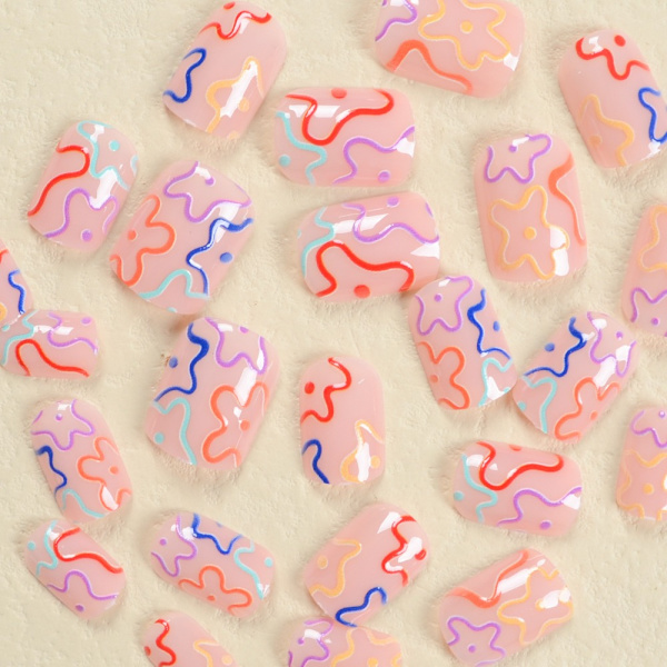 Franska Fake Nails False Nail SN110 SN110 SN110