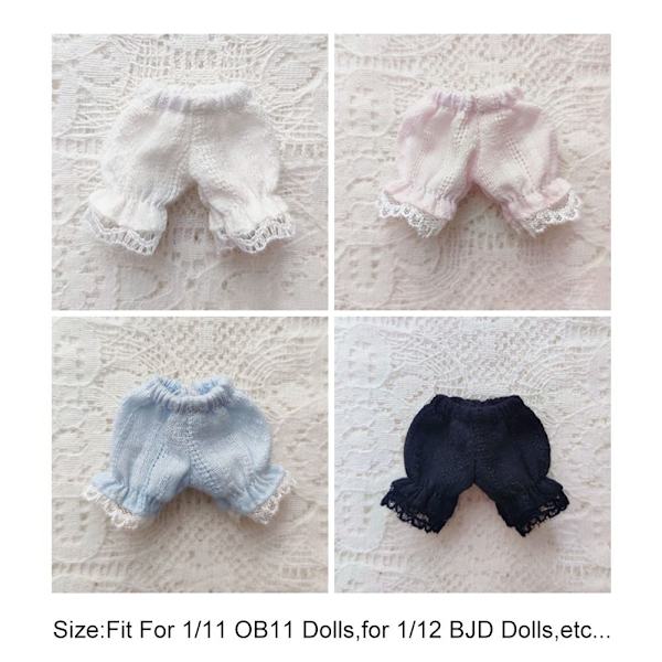 Dolls Puuvillashortsit Doll Lantern Pants MUSTA Black