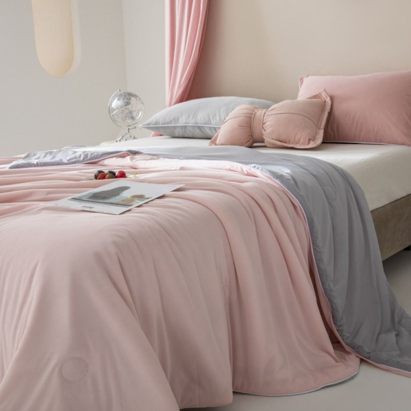Cooling Summer Quilt Cooling Tyg ROSA 150X200CM pink 150x200cm