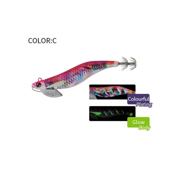 bläckfiskkrok bläckfisk bete C C C