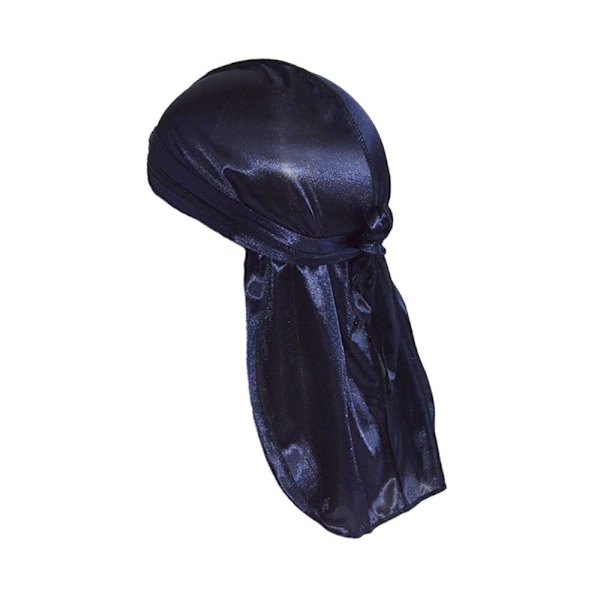 Bandana Silk Durag NAVY BLUE Navy blue