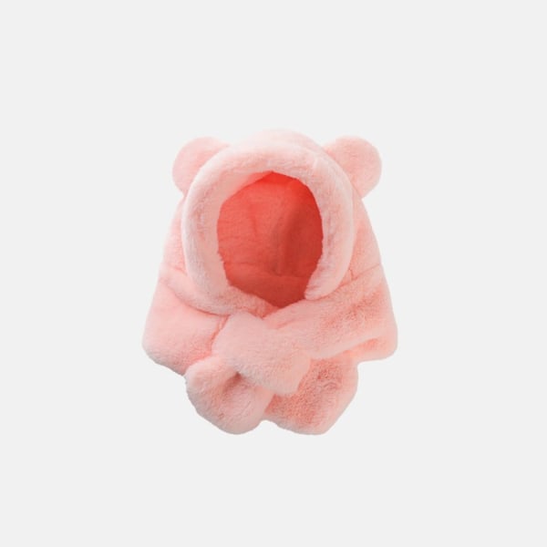 Baby Hat Bear Hat Tørklæde PINK pink