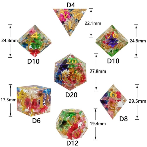 Spil Dice Polyhedral Dice 2 2 2