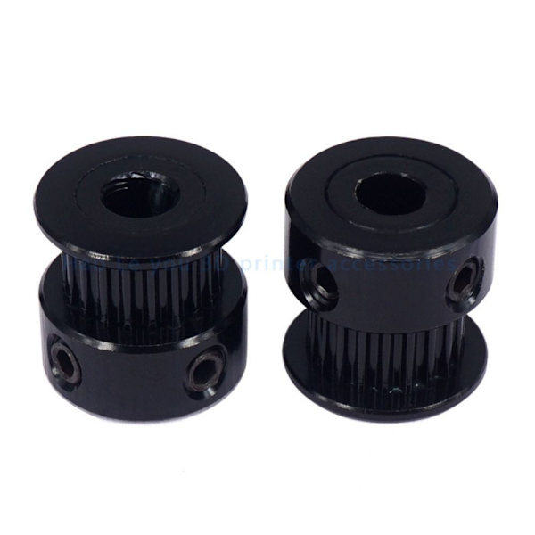 5 stk GT2 Remskive 20T 5 mm boring til Ender 3 V2 Pro 3s CR10 CR-10S