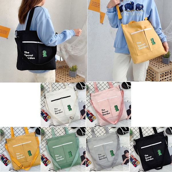 Student Tutorial Bag Totes Shopper Bags GRÅ Grey
