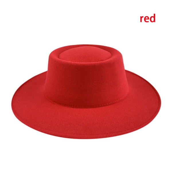 Kyrkhattar Fedora Mössor RÖDA red