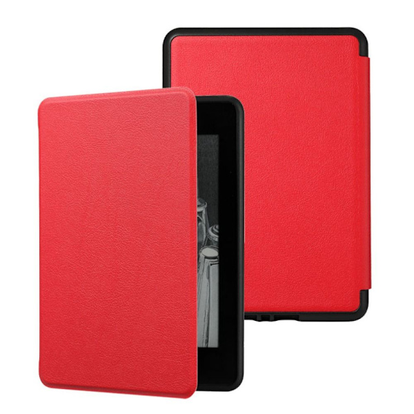 6 tommers E-Reader Smart Case PQ94WIF Beskyttelsesskall RØD Red