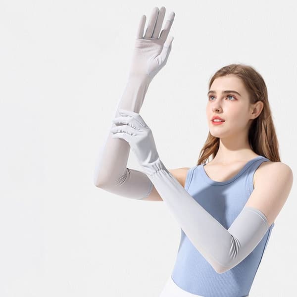 Ice Sleeve Armguards Ice Arm Sleeves GRÅ Grey