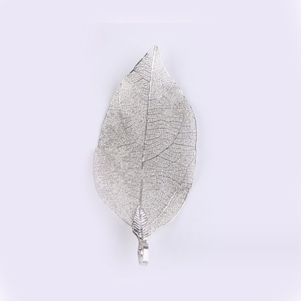 10 stk 25*45 mm filigran sjarm blad form dangle halskjede