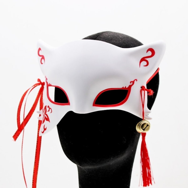 Cosplay Masker Anime Face Cover VIT white