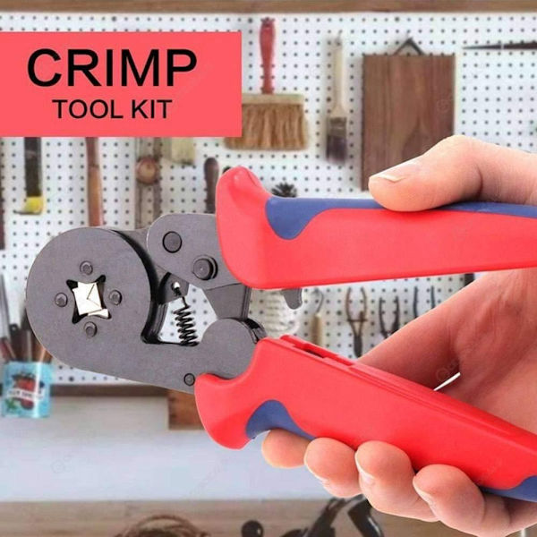 1200 STK Ferrule Crimp Tool Set Crimptang End Cord Lug