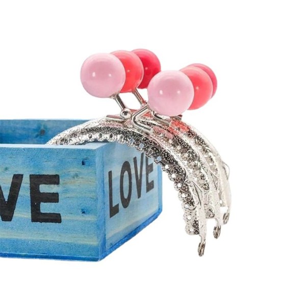 Kukkarokehys Kiss Clasp Kukkaro lukkokehys PUNAINEN PUNAINEN red