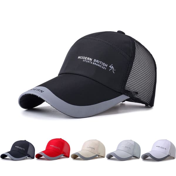 Sport baseballkeps black