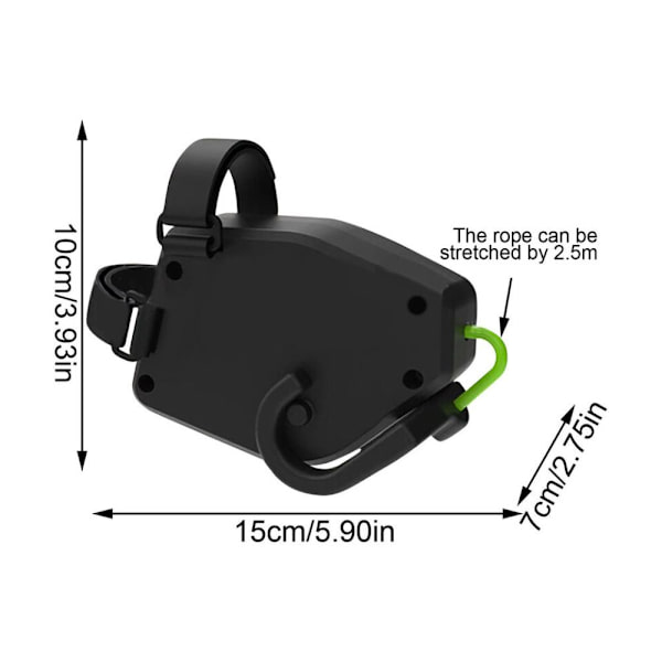 Cykeldragrep Vuxna Cykeldragrep Bike Bungee Dragrep