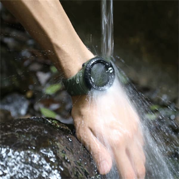 Herrklocka LED Digital Armbandsur KHAKI khaki
