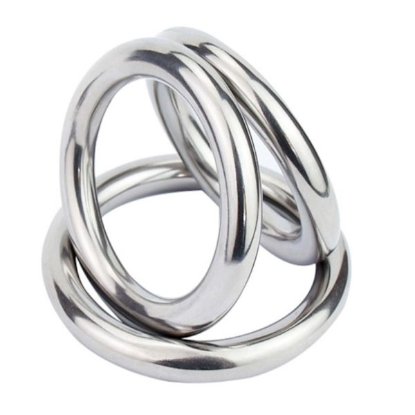 15stk Sveisede Runde Ringer Glatt Solid O-ring 4X20MM 4x20mm