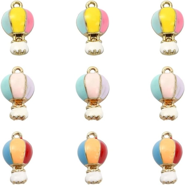 30 STK Charms Ballong Anheng Varmluftsballong Charms SET