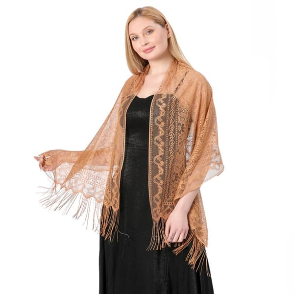 Aftenkjoler Sjal Lady Cape Wraps HVIT HVIT White