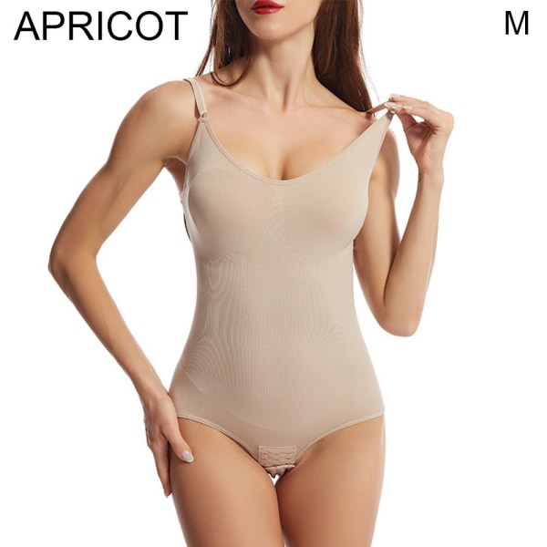 Kvinner Bodysuit Cuff Magetrener APRICOT M apricot M