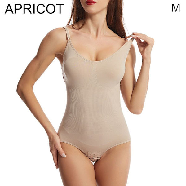 Kvinner Bodysuit Cuff Magetrener APRICOT M apricot M