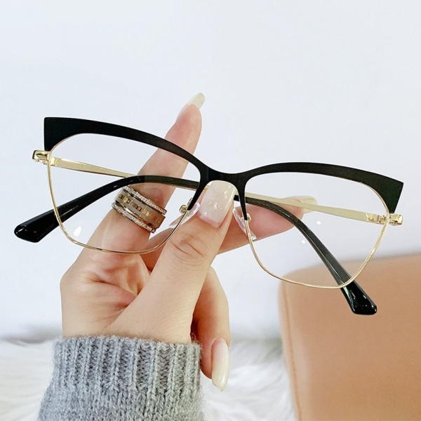 Anti-Blue Light Glasses Neliömäiset silmälasit KELTAINEN KELTAINEN Yellow