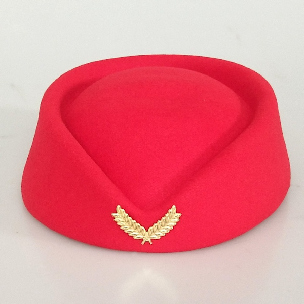 Naispuolinen lentoemäntähattu Air hostess -hattu 6 6 6