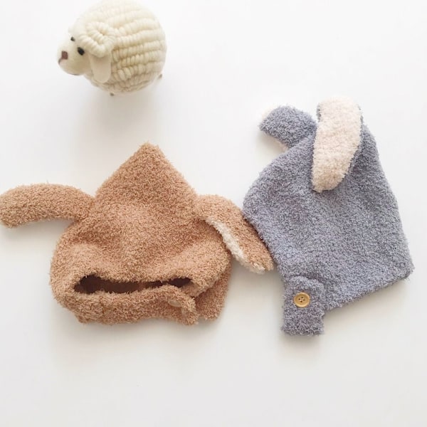 Baby Hat Rabbit Ears Cap PINK pink