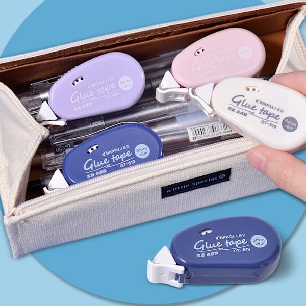6m*6mm Correction Tape Correction Tool LILLA purple
