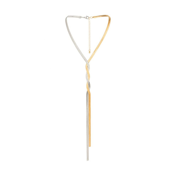 Snake Long Chain Dam Halsband C C C