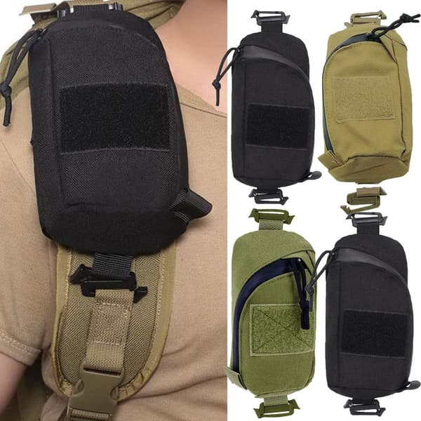 Molle Tactical Bag Taljetaske SORT Black