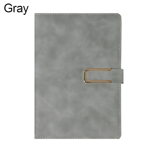 A5 Notebook Ledger Book GRÅ Gray