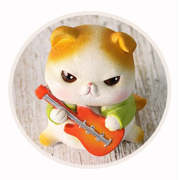 Bilindretning Musik Kattestatue E E E