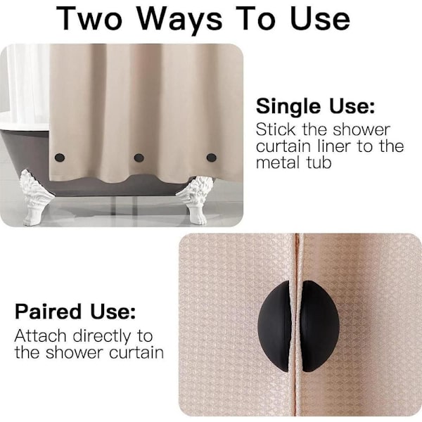 Gardiner Liner Clips Gardiner Magnetspænde SORT black