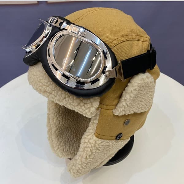 Pilot Lei Feng Hat Canvas Hat SORT SORT black