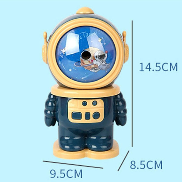 Astronaut kynän teroitin automaattisesti lyijykynän teroitin VIHREÄ Green