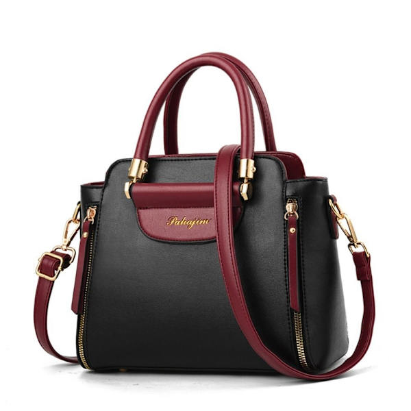 Axelväska Messenger Bag SVART Black